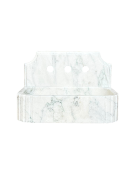 Calacatta Viola Monet Marble Sink