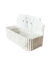 Calacatta Viola Monet Marble Sink